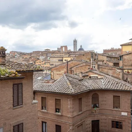 Nel Centro Storico, Con 6 Posti Letto 아파트 시에나